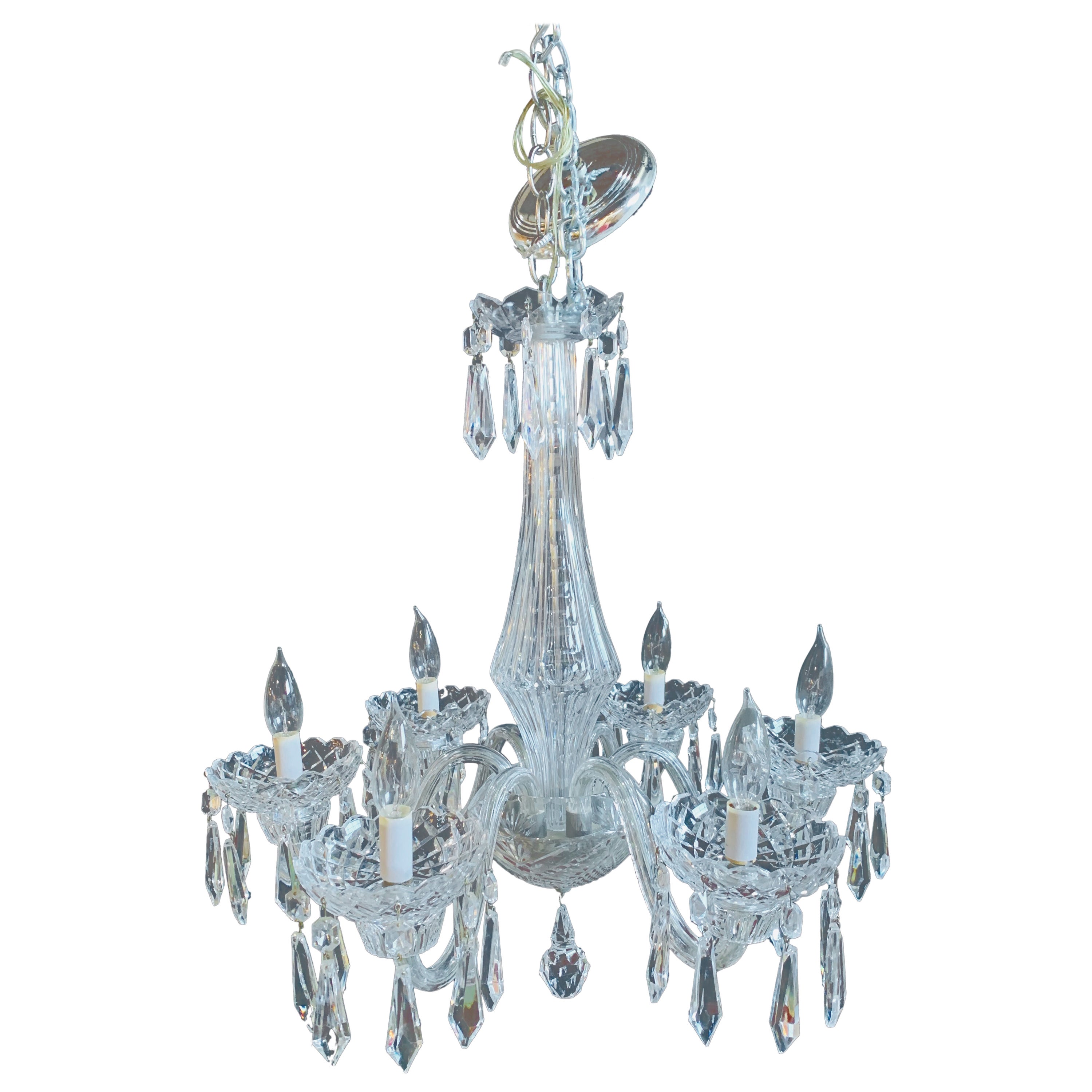 Waterford Crystal Chandelier at 1stDibs