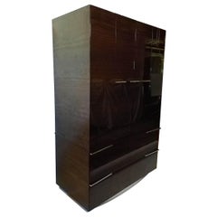 Custom Ordered Mahogany Dry Bar / Credenza 1975