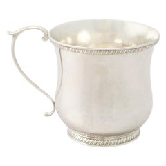 Antique American Sterling Silver Christening Mug
