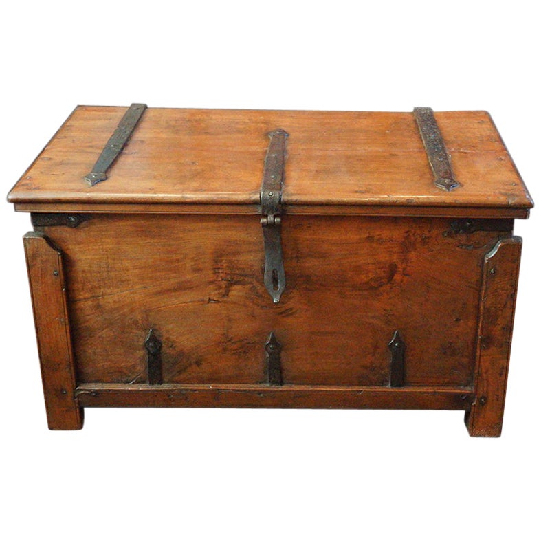 Outstanding Ship Captain's Sea Chest For Sale at 1stDibs