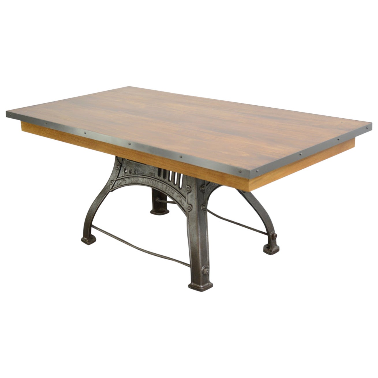 Industrial Table For Sale at 1stDibs