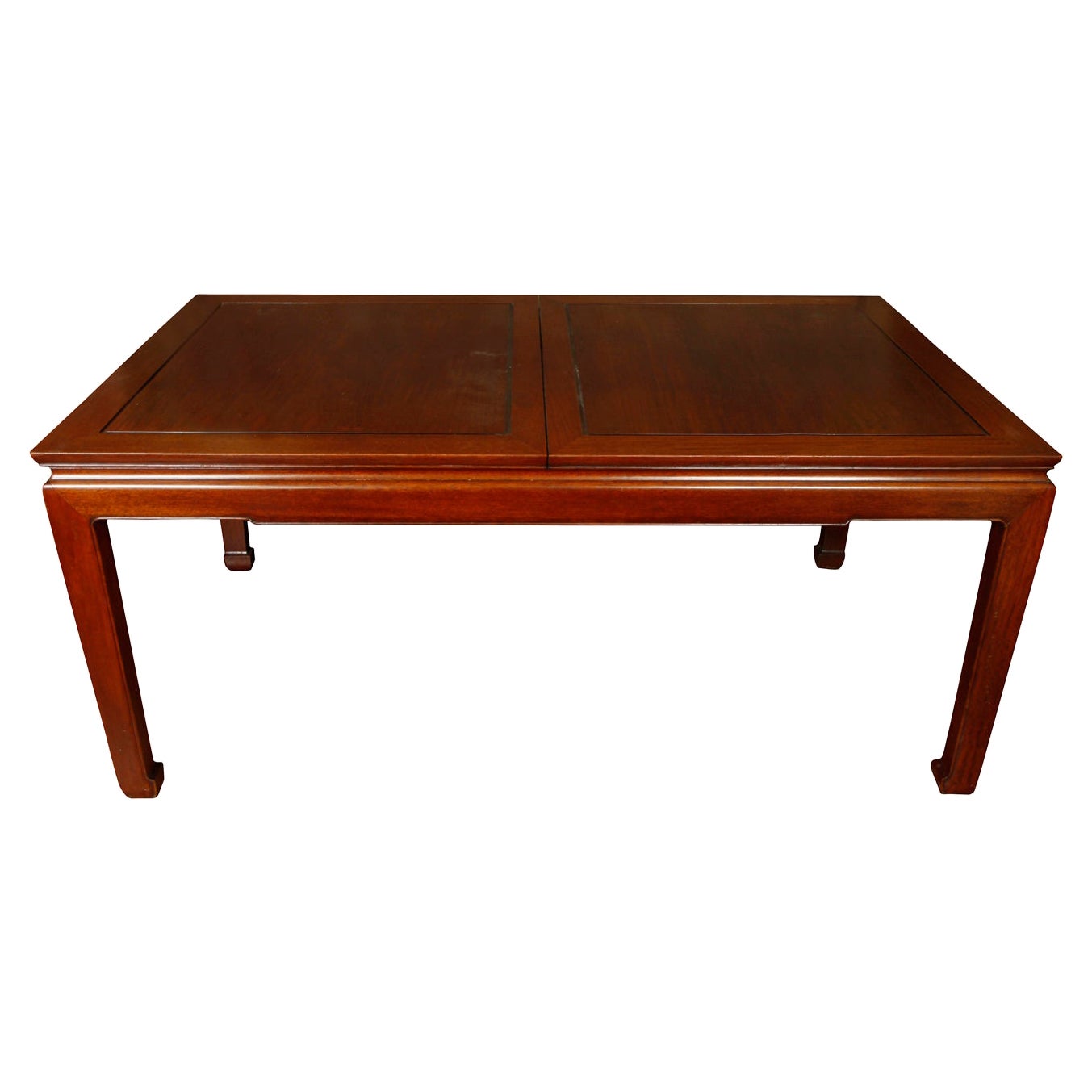 James Mont Style Asian Rosewood Extendable Dining Table