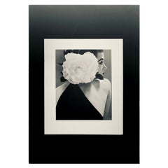 Black and White Photo by Richard Avedon “Barbara Mullen” 1951 Sheet-Fed Gravure