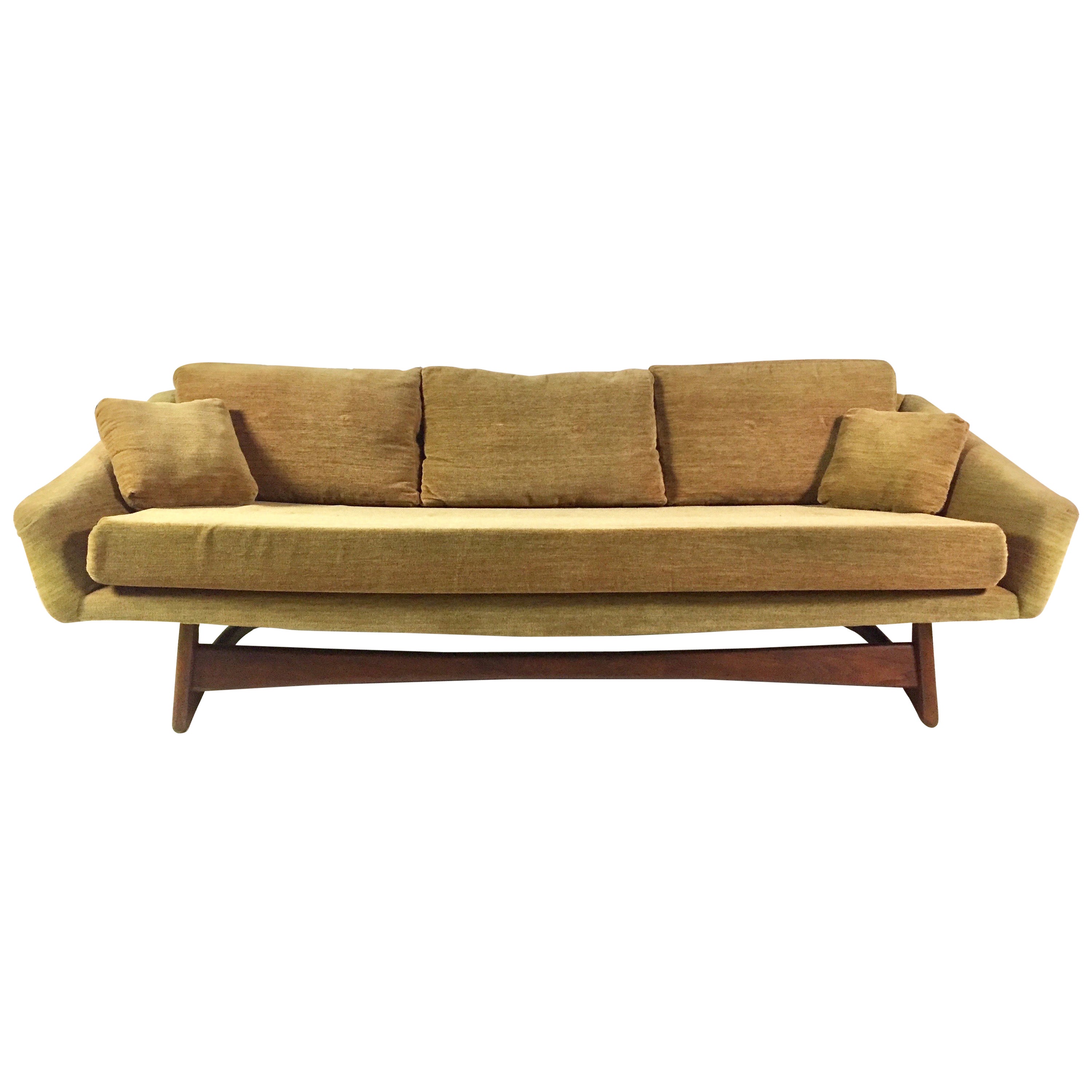 MidCentury Modern Adrian Pearsall Style Sofa by Prestige Bassett at