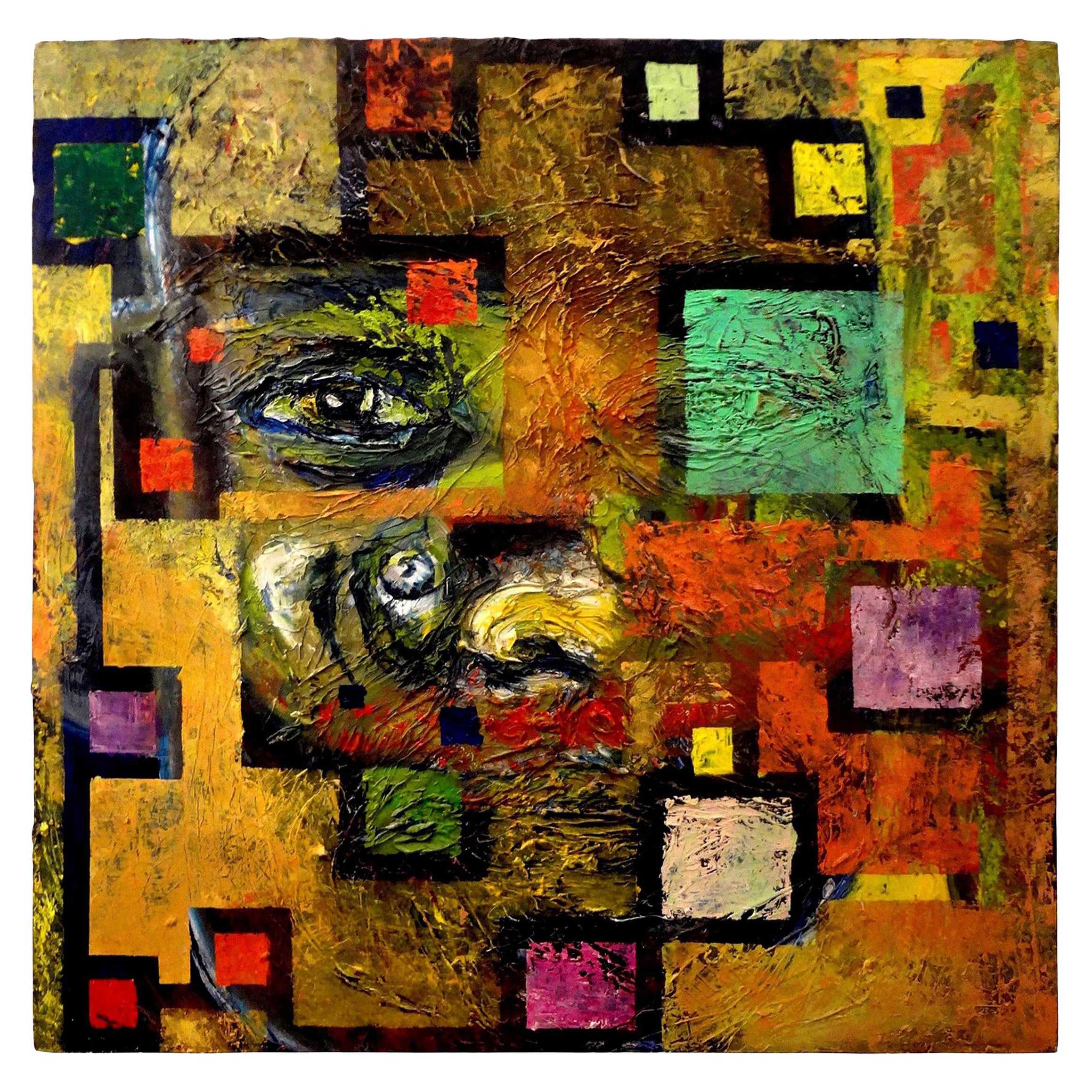 Sally Sargent Turner Oil on Canvas, circa 1970 For Sale at 1stDibs