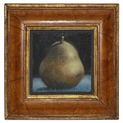 Iconic Painting of Pear by Carol Anthony