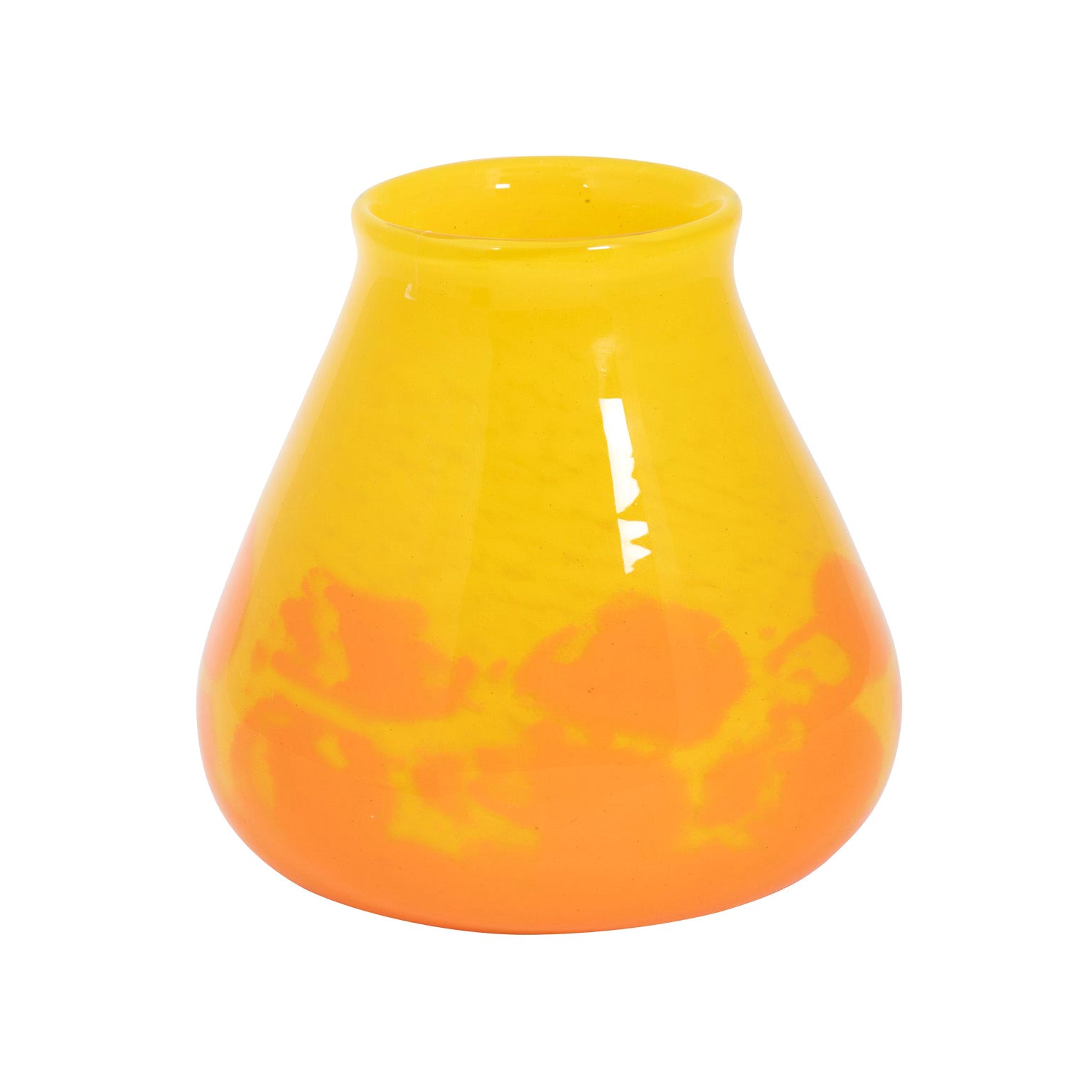Art Deco Glass Vase For Sale at 1stDibs