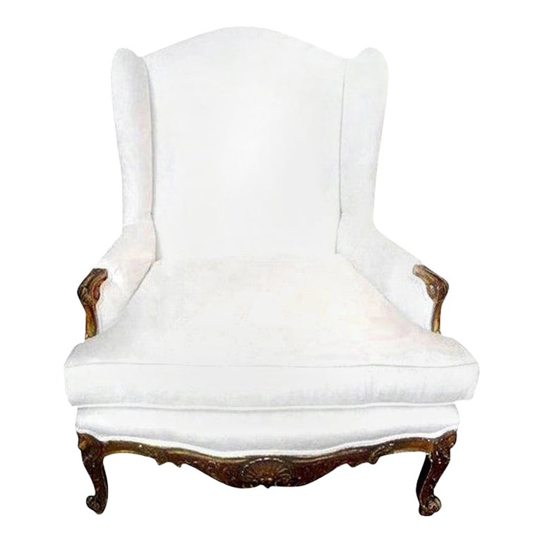 19th Century French Regence Style Giltwood Marquise