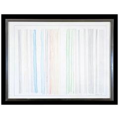 Gene Davis Original Work on Paper Washington Color School, 1977 7