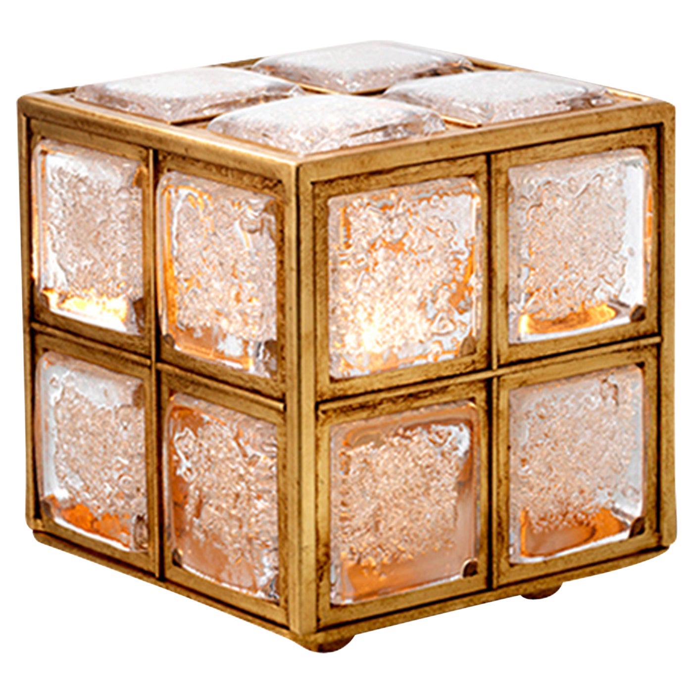 Decorative Cube Table Lamp For Sale