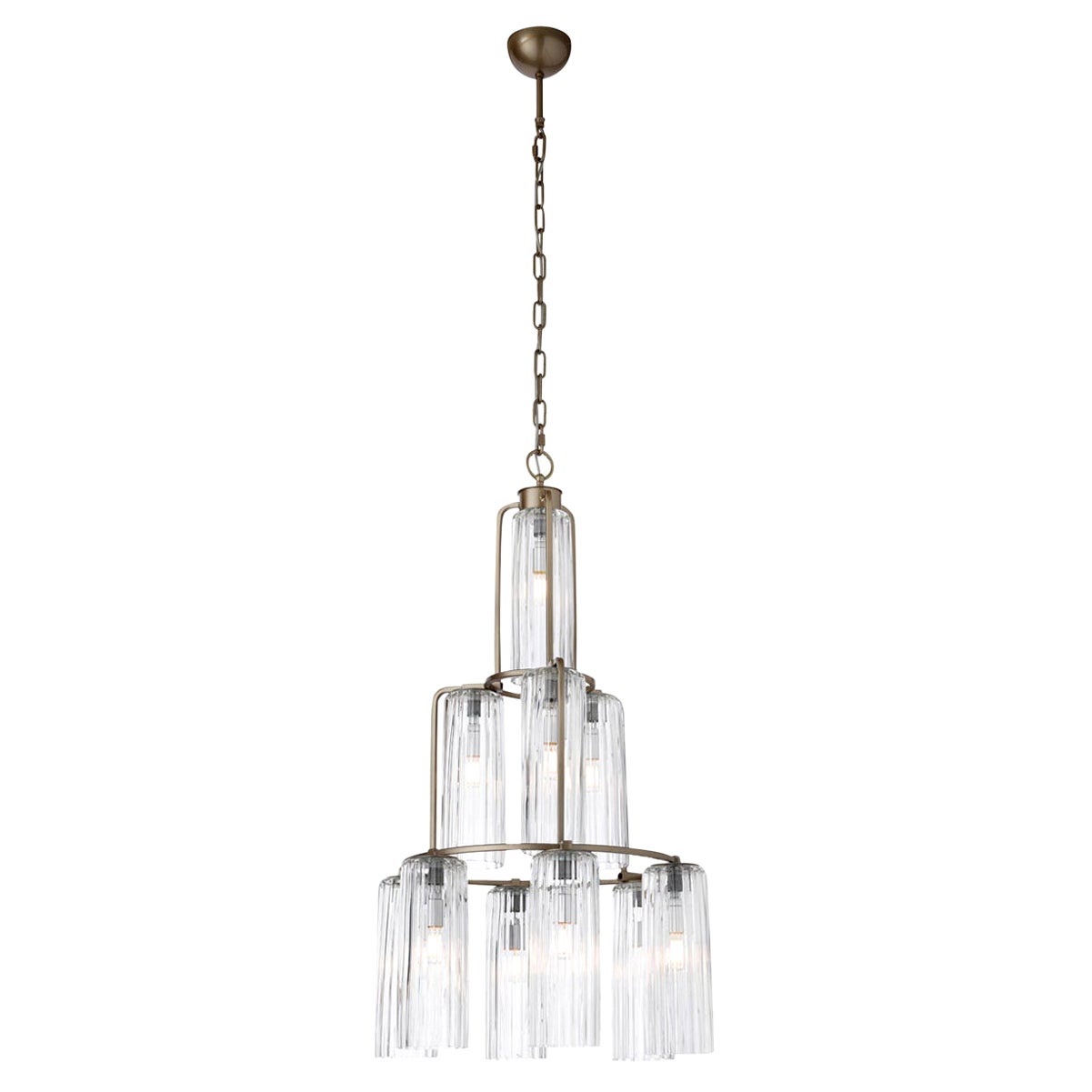 Contemporary 10 Lights Chandelier