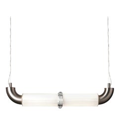 White and Nickel Pendant Lamp