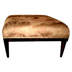 Art Deco Ottomans and Poufs