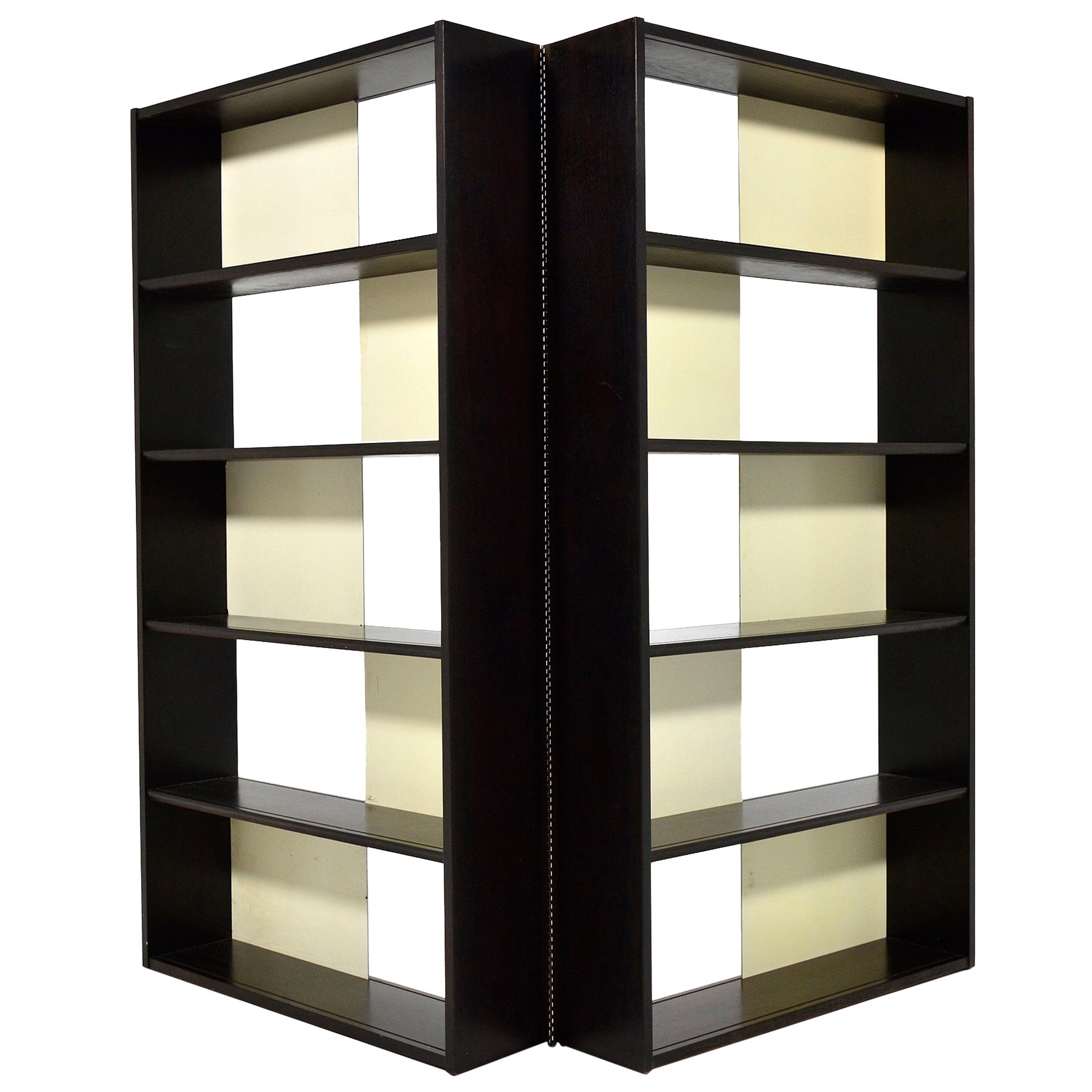 Art Deco Bookcase Room Divider at 1stDibs