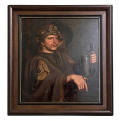Hans Laagland Oil on Wood Neo Barok Follow PP Rubens