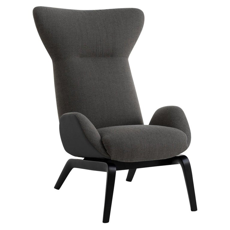 Soho Gray Armchair by Studio Balutto For Sale at 1stDibs