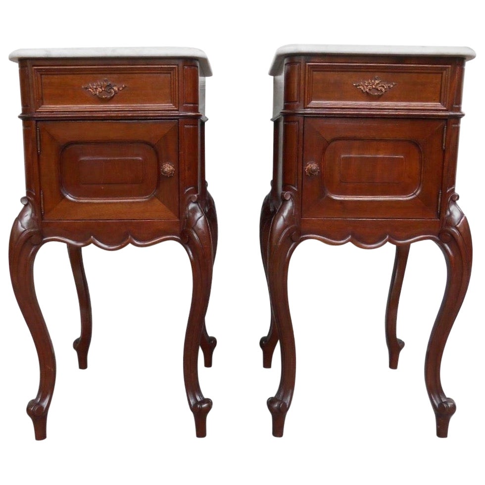 Empire Period Mahogany Night Stand at 1stDibs