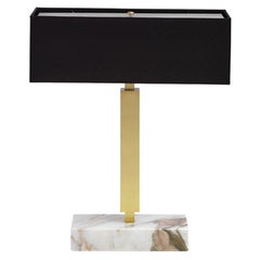 Ettore - Lampe de table rectangulaire