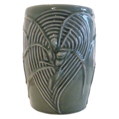 Vintage Axel Salto for Royal Copenhagen, Living Stone Ceramic Monumental Vase, 1938