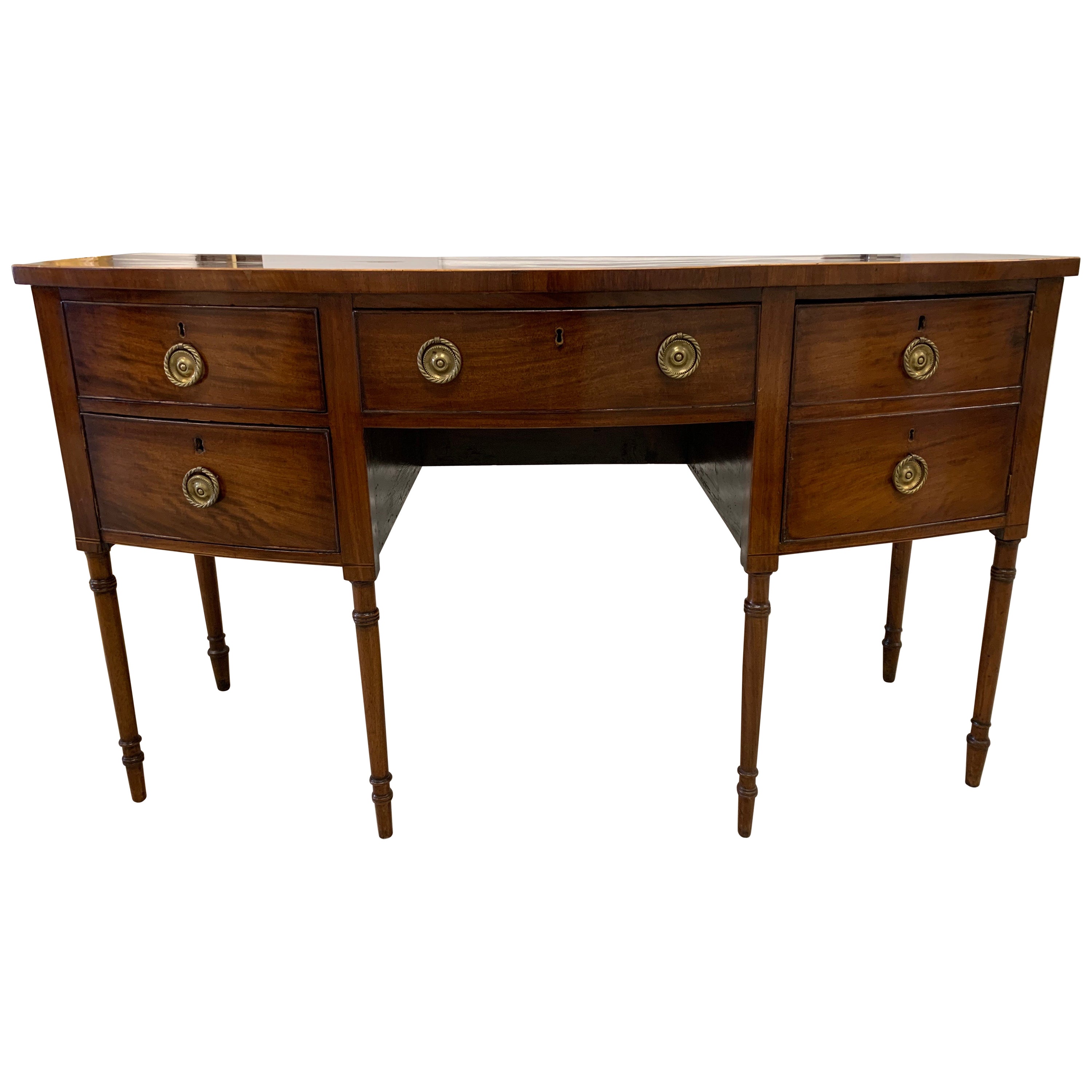 Antique Mahogany Sideboard Buffet by Baker Furniture Co. at 1stDibs