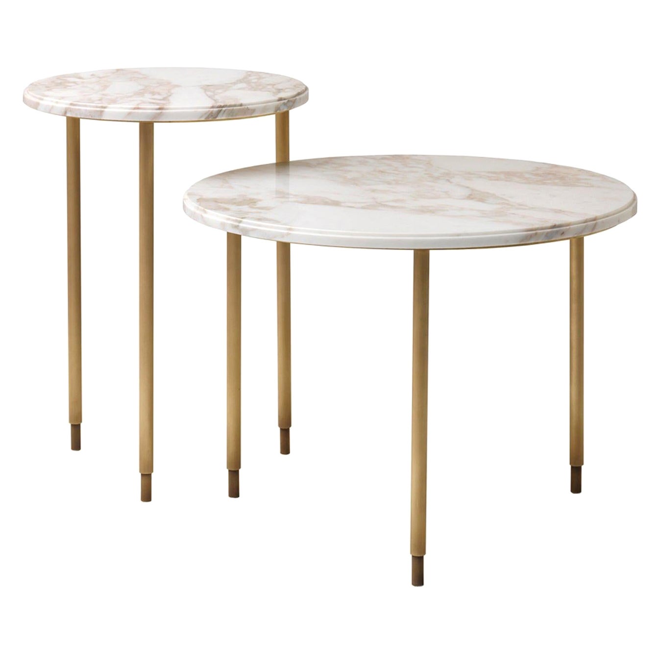 Set of 2 Gaudi Side Tables by Daytona For Sale
