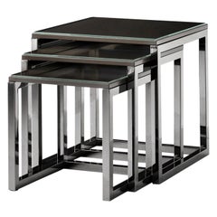 Set of 3 Mondrian Nesting Tables by Daytona