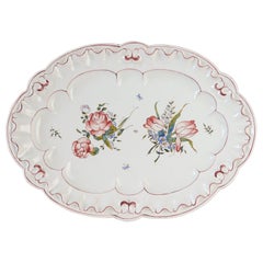 Louis XV Faience Oval Charger