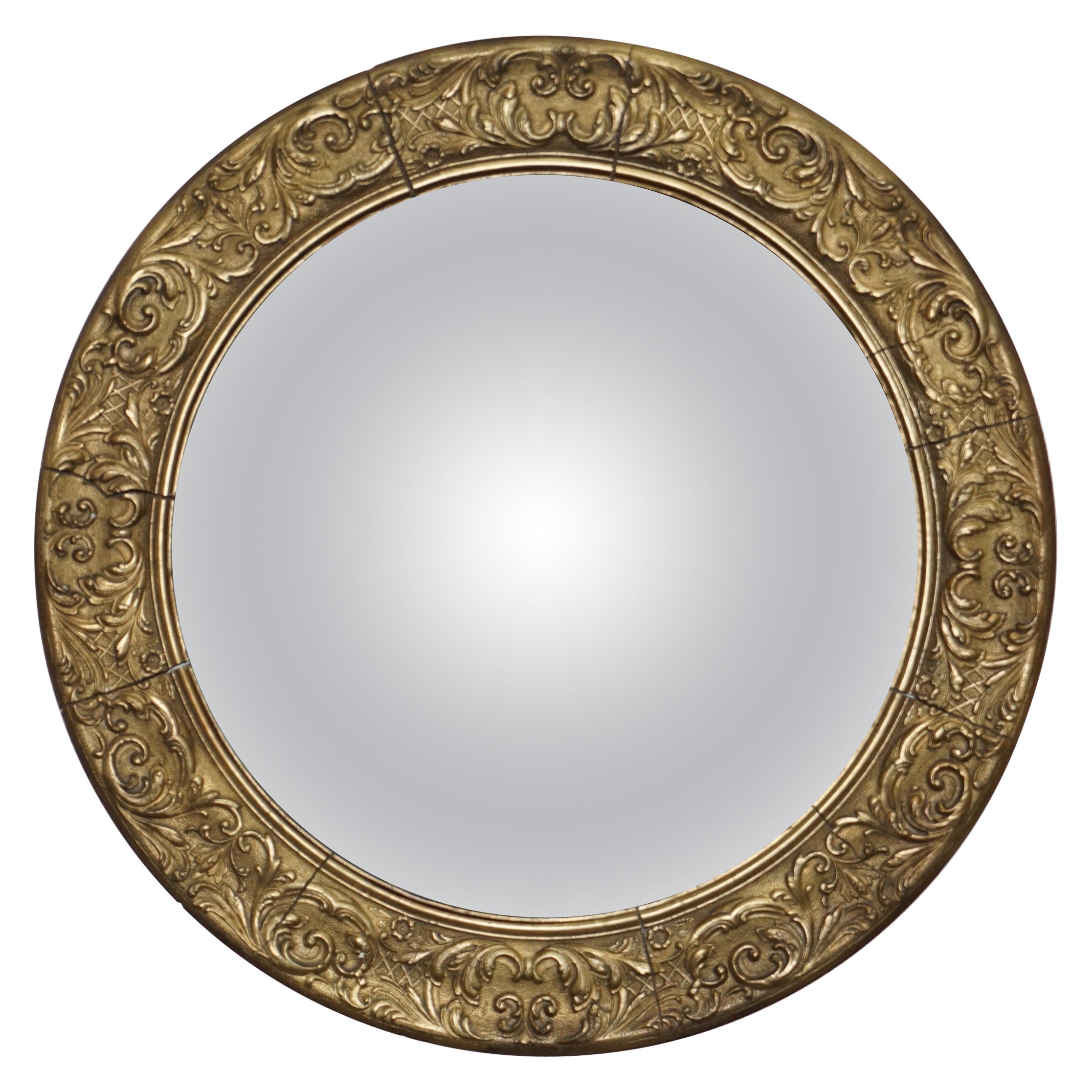 Plaster Framed Mirror, France, 2019 For Sale at 1stDibs