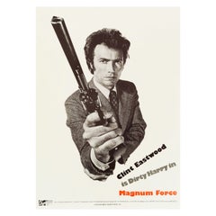 'Magnum Force' Original Vintage Movie Poster, American, 1973