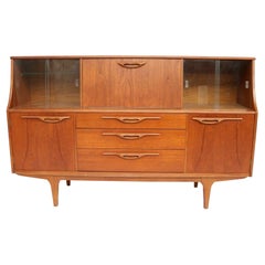 Mid-Century Modern Teak Sideboard, Highboard, Drinks Cabinet by Jentique, 60's