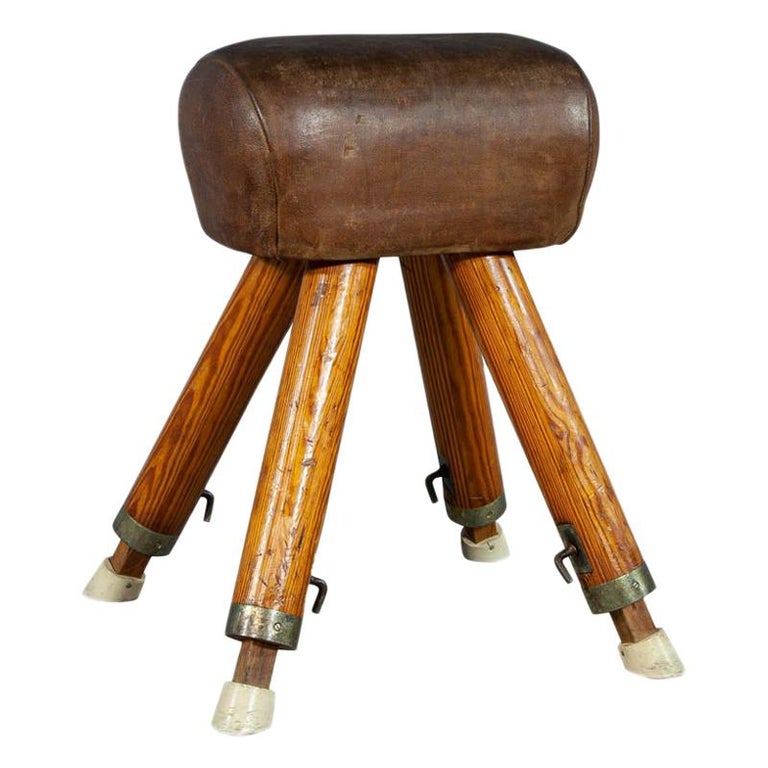Antique Leather Pommel Horse For Sale at 1stdibs