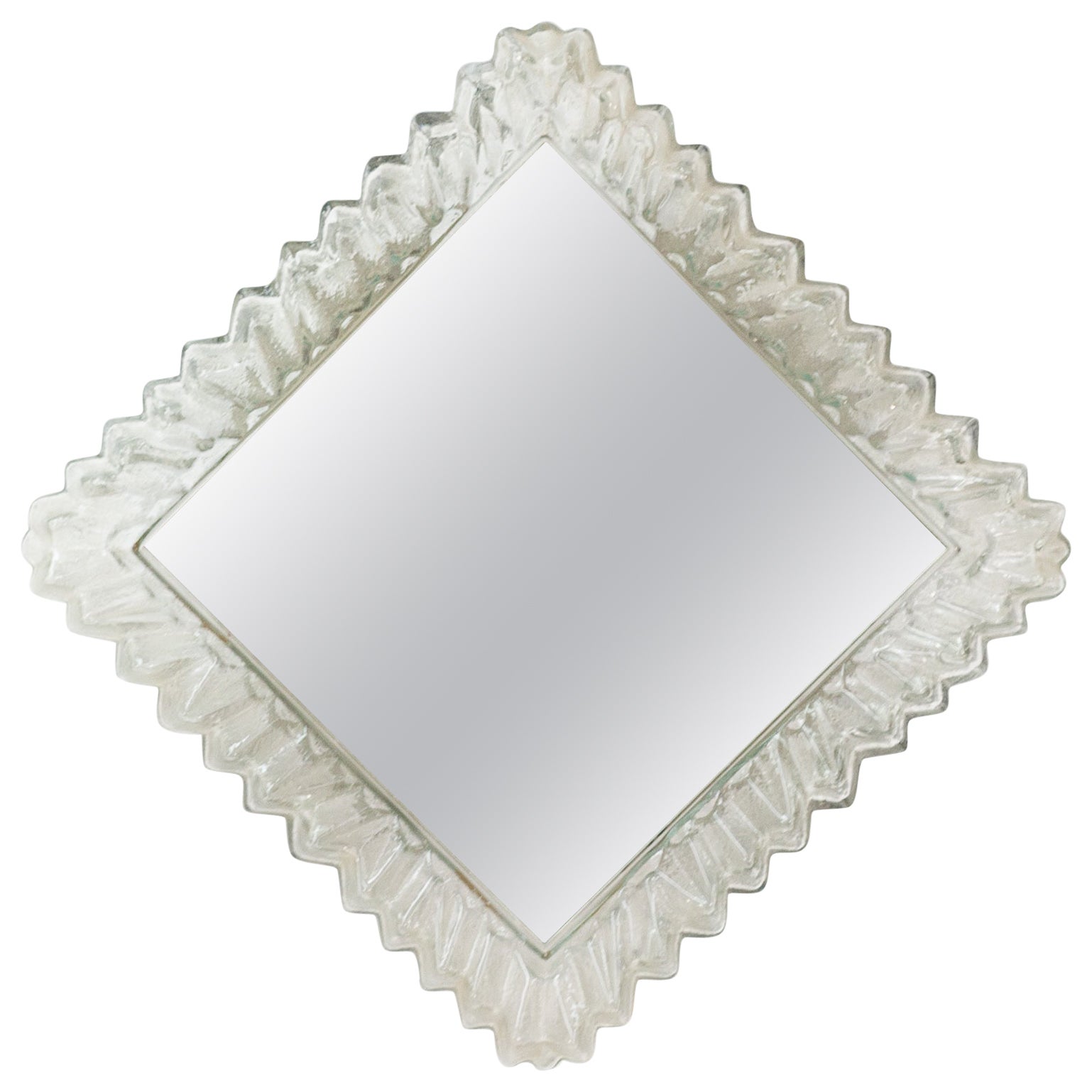 Resin Surround Back Lighted Mirror at 1stDibs