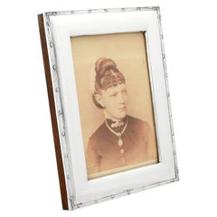 Antiker edwardianischer Fotorahmen aus Sterlingsilber von Deakin & Francis