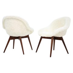 Pair of Two Lounge Chairs by Miroslav Navratil, 1960s