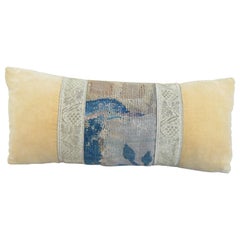 18th Century European Tapestry Fragment Pillow