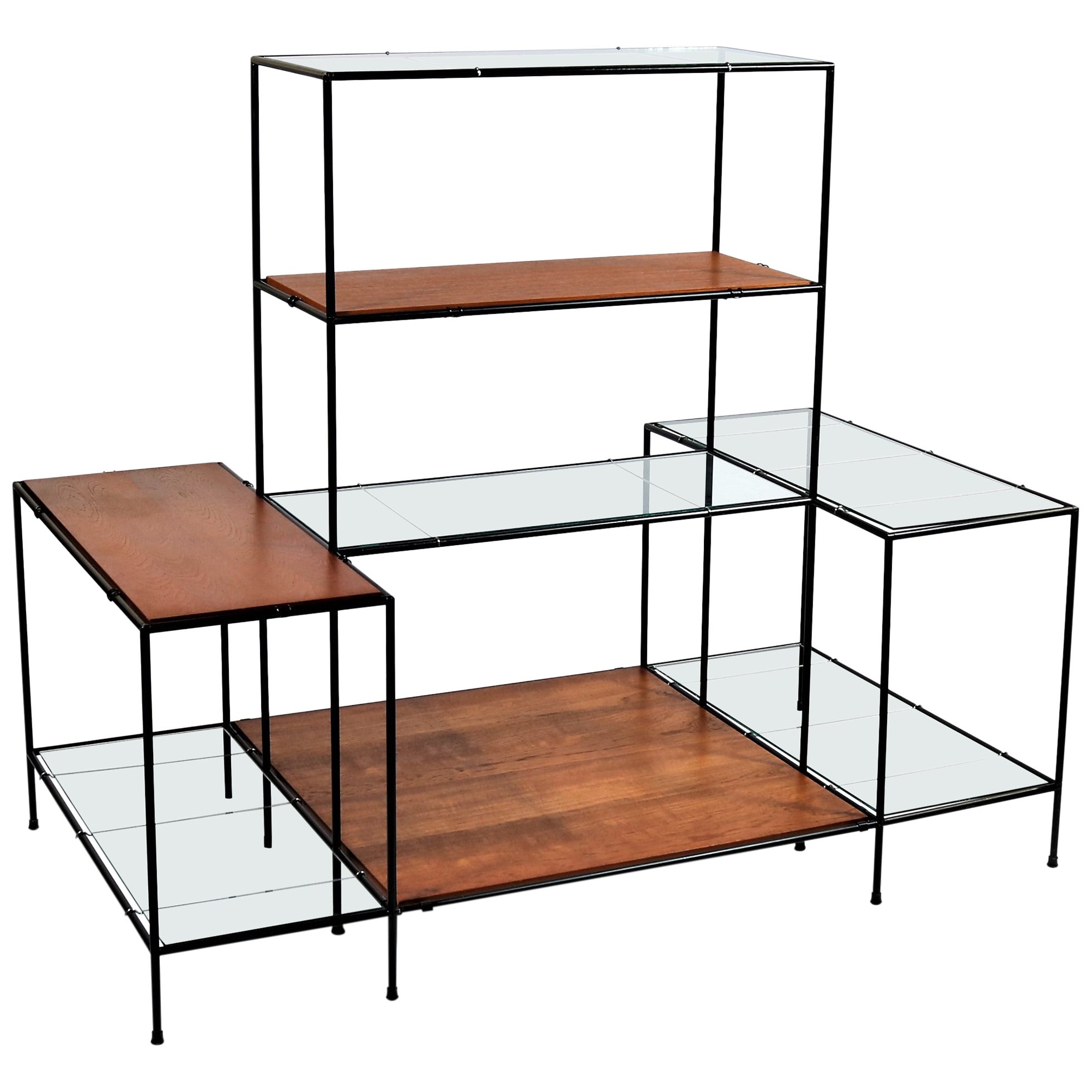 Vintage Danish Modern Modular Shelving Unit at 1stDibs