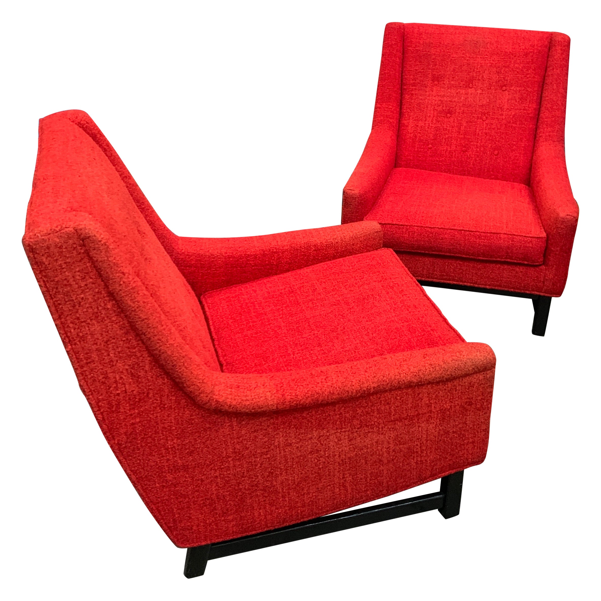 1960’s Red Lounge Chairs