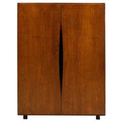 Vladimir Kagan for Grosfeld House Accessory Armoire Cabinet, 1950s, Signed