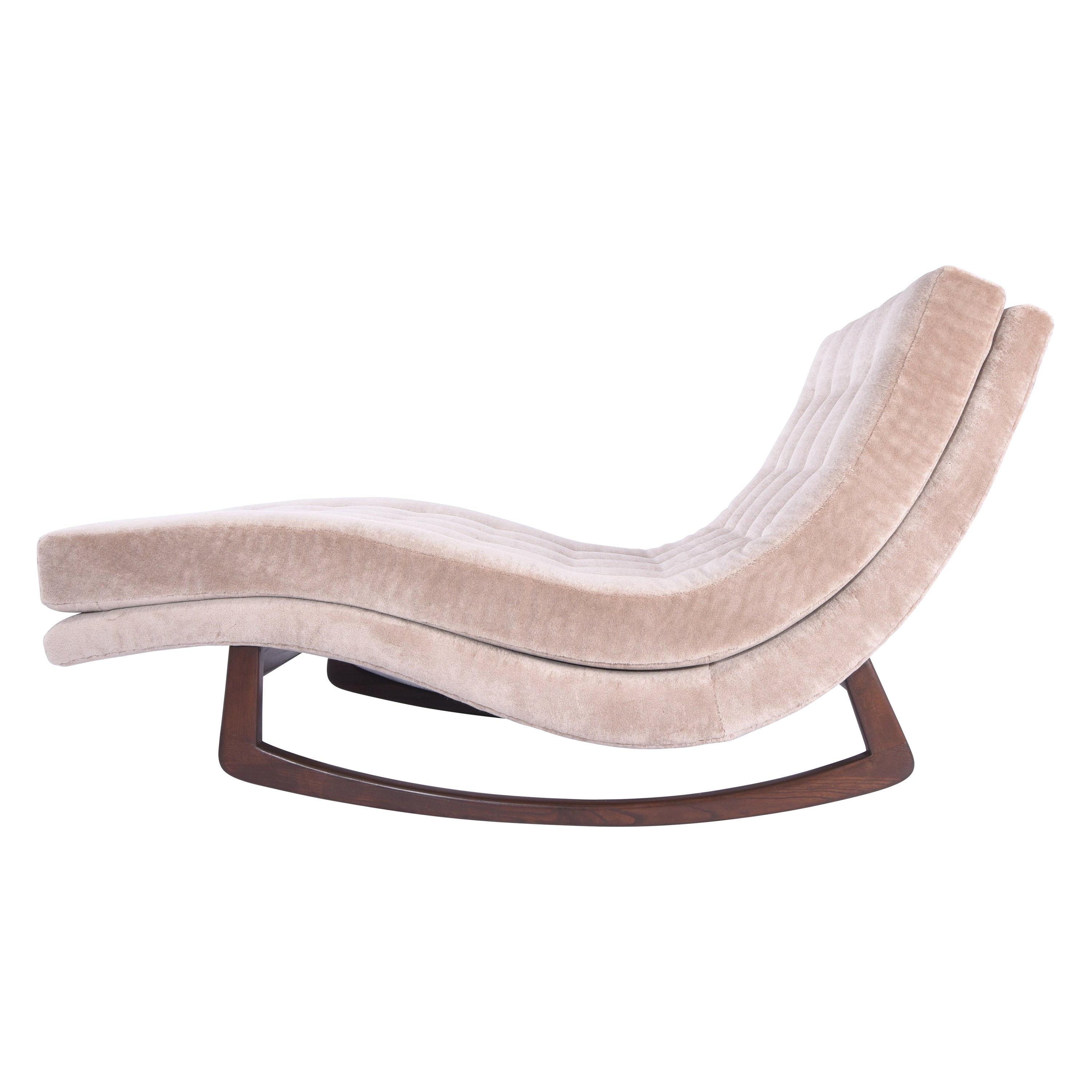 Adrian Pearsall Chaise Lounge Rocker MidCentury Modern For Sale at 1stDibs