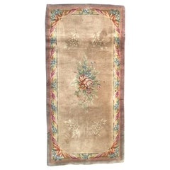 Wonderful Little Antique French Savonnerie Rug