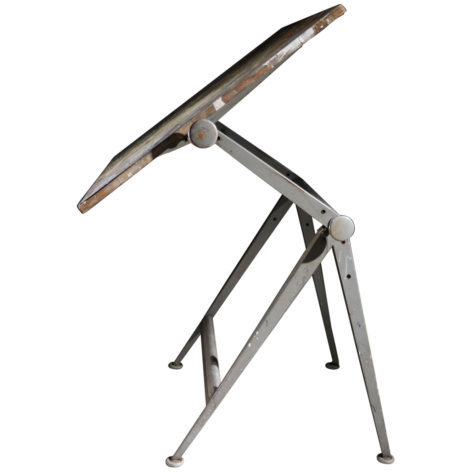 Friso Kramer Professional Drafting Table with Counter Weight at 1stDibs