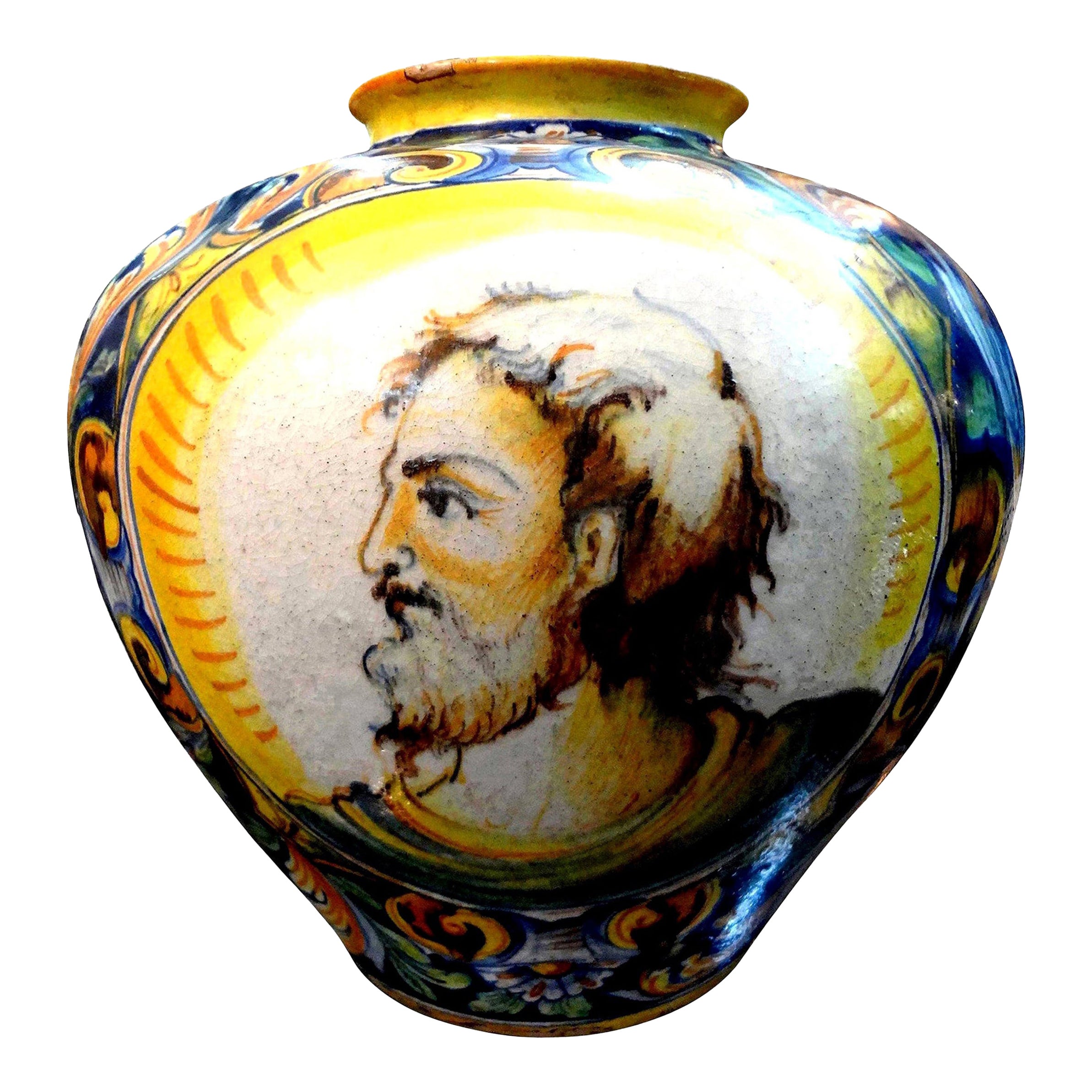 Italian 19th Century Marble Urn For Sale at 1stDibs