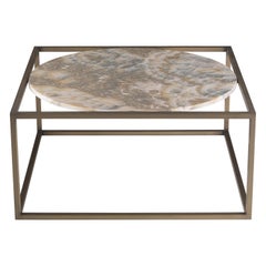 21st Century Norrebro Central Table with Cloudy Onyx by Gianfranco Ferré Home