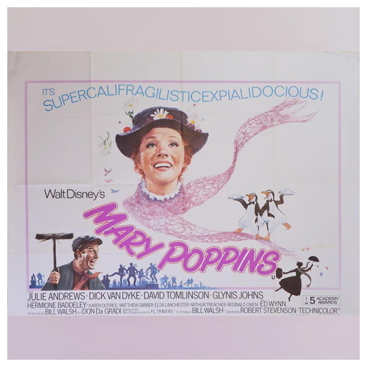 Mary Poppins '1976R' Poster For Sale