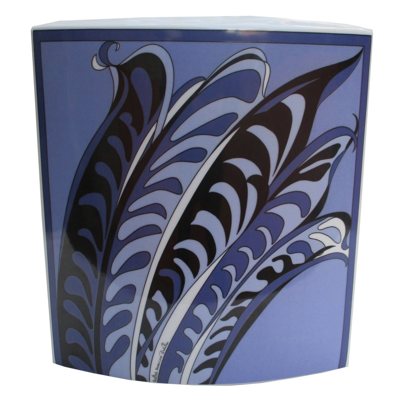 Emilio Pucci Vaso in ceramica Germania circa 1970 in vendita