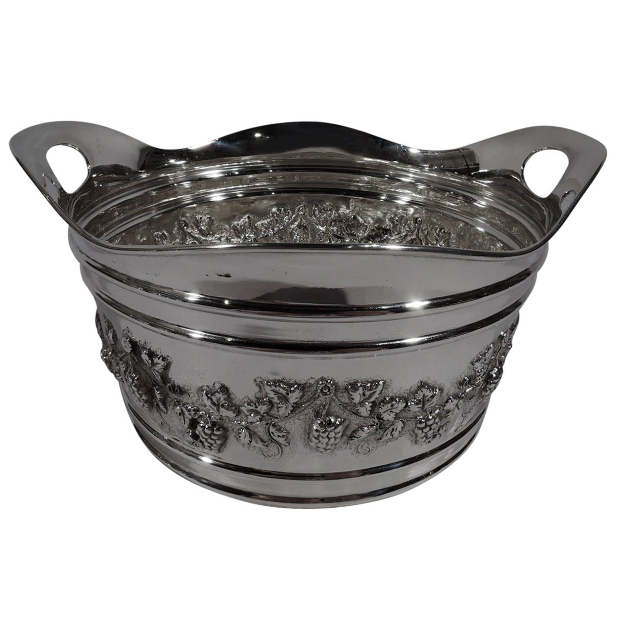 Buccellati Sterling Silver Ice Bucket For Sale at 1stDibs