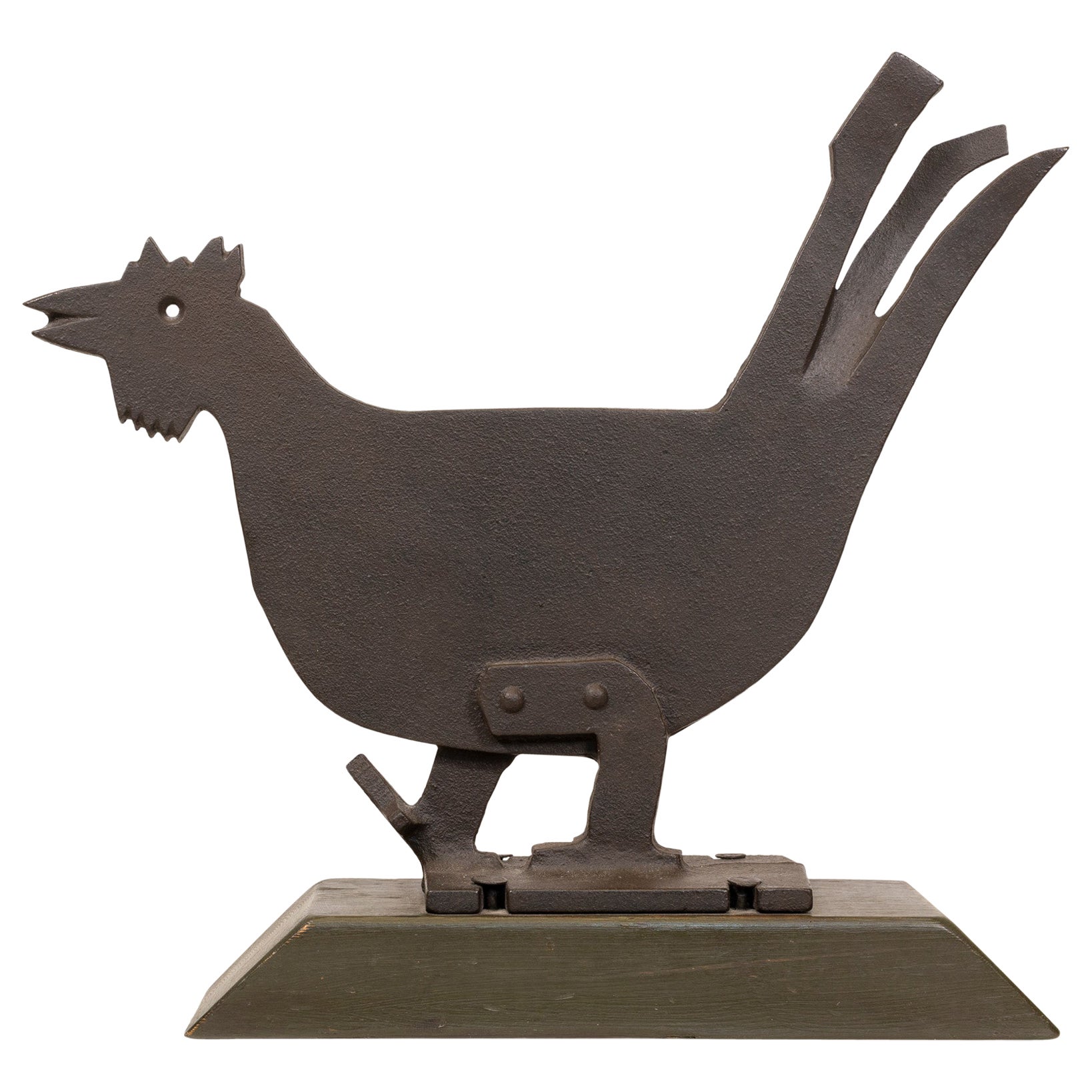 Antique Cast Iron Duck Boot Scraper at 1stDibs