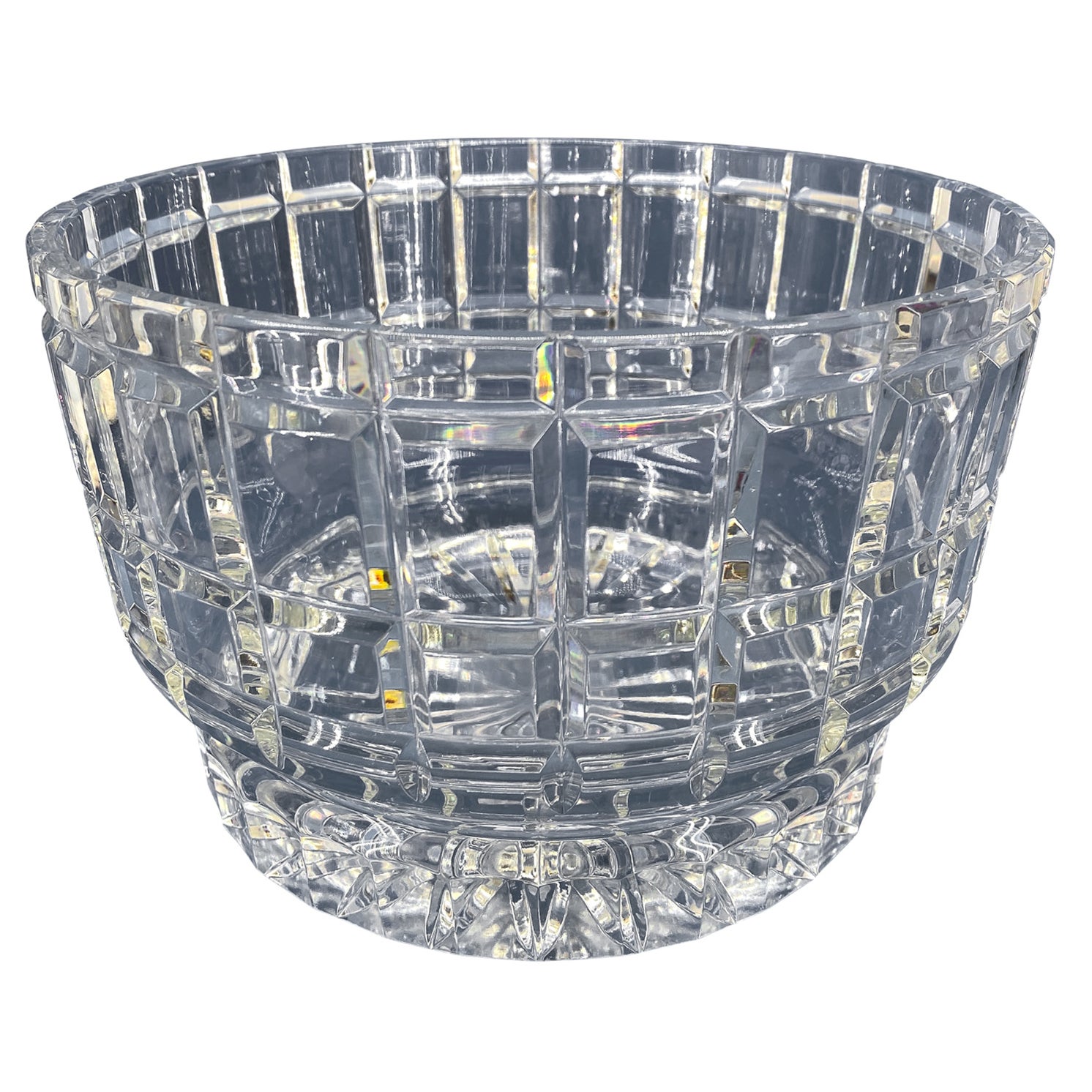 Fostoria American Clear Large Crystal Punch or Fruit Bowl at 1stDibs