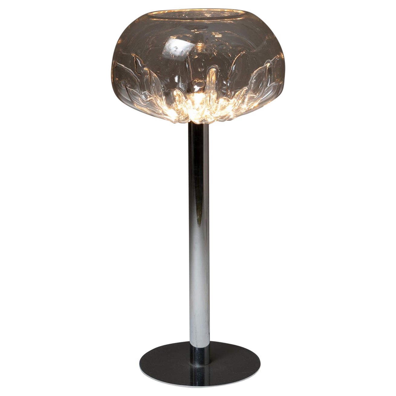 Rare "Zinia" Floor Lamp by Toni Zuccheri for VeArt, Italy, 1970s