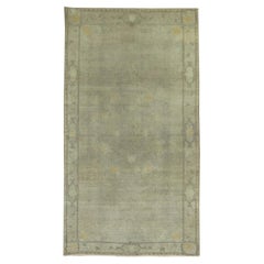 Colección Zabihi Alfombra Turca Gris Vintage